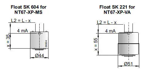 Magnetic float level switch NT 67-XP Bühler Technologies product image 2