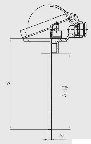 Pt100 thermometer TR10-B KRIJON ltd product image 3