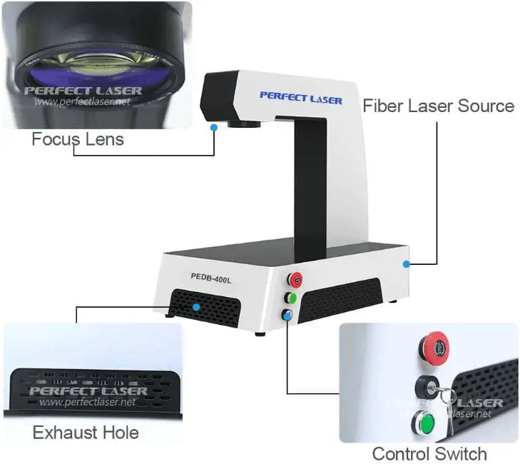 Fiber laser marking and engraving machine PEDB-400L Perfect Laser Co., Ltd. (China) product image 3