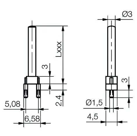 LED light pipe PTI301L Series Signal-Construct GMBH product image 1